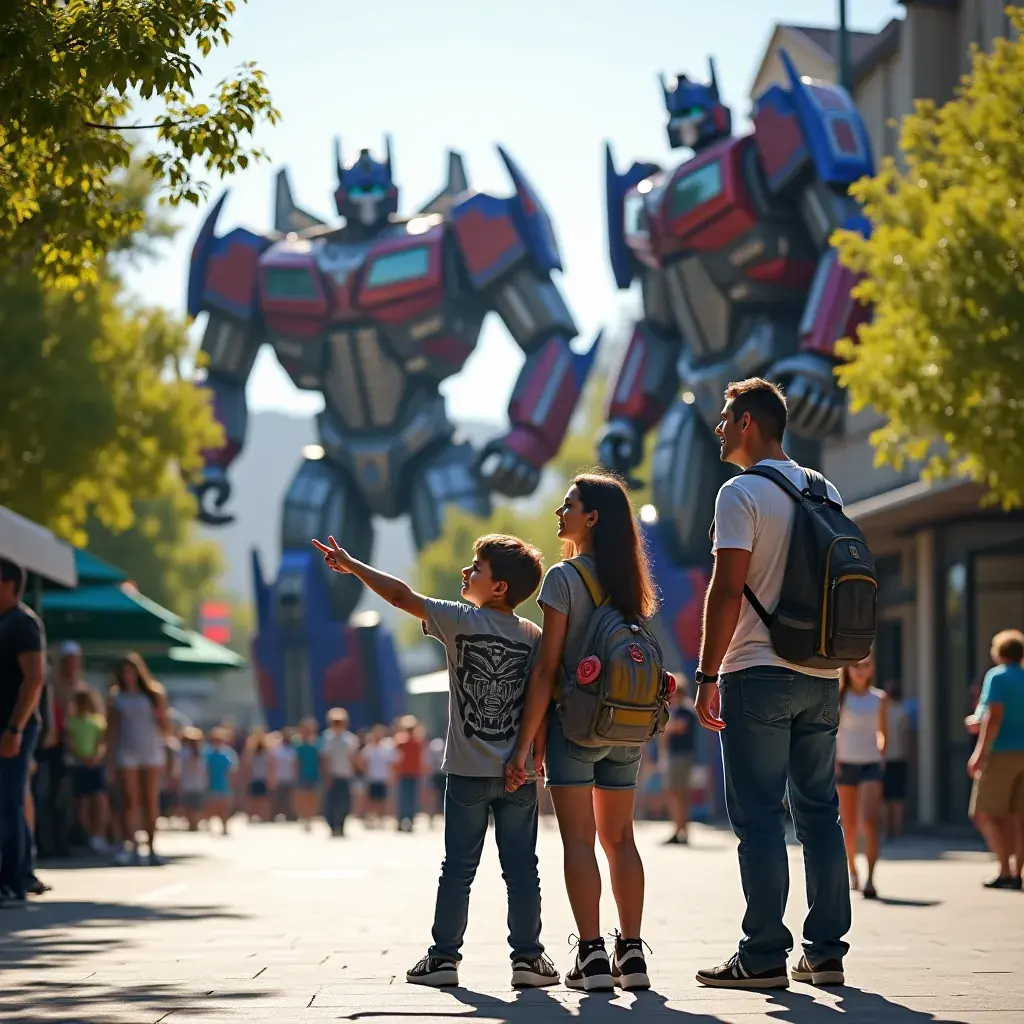 Семейная прогулка по живописным тропинкам парка